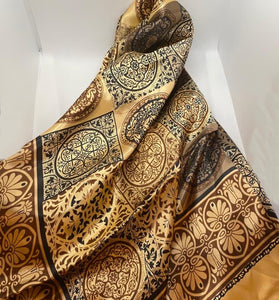 Women's Fashion Satin Scarf