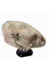 Jeweled & Pearl Decorated French Beret