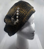 Jeweled & Pearl Decorated French Beret