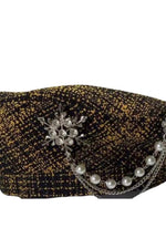 Jeweled & Pearl Decorated French Beret