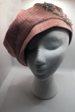 Jeweled & Pearl Decorated French Beret