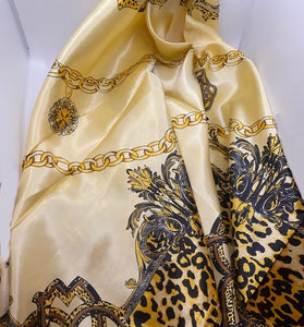 Women's Fashion Satin Scarf