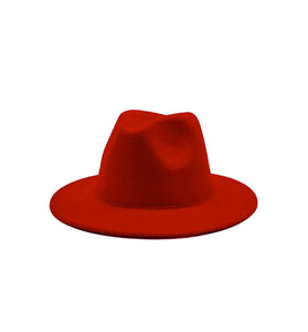 Wide-Brim Fedora
