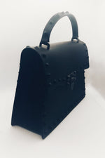 Black Stylish and Fashionable Jelly Handbag.