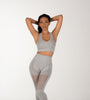 Two Piece Grey Long Fitness Set