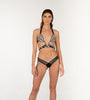 Rhinestone Two Piece Swimsuit.