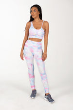 Two Piece Multicolor Workout Set.