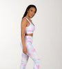 Two Piece Multicolor Workout Set.