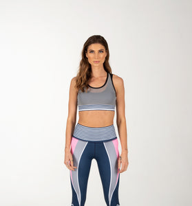 Long Multi-colored Two Piece Yoga Set.