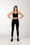 Padded Push-up Strappy Sports Bra and Long Leggings