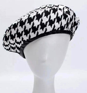 Plaid French Beret