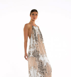 Carline Cream & Brown